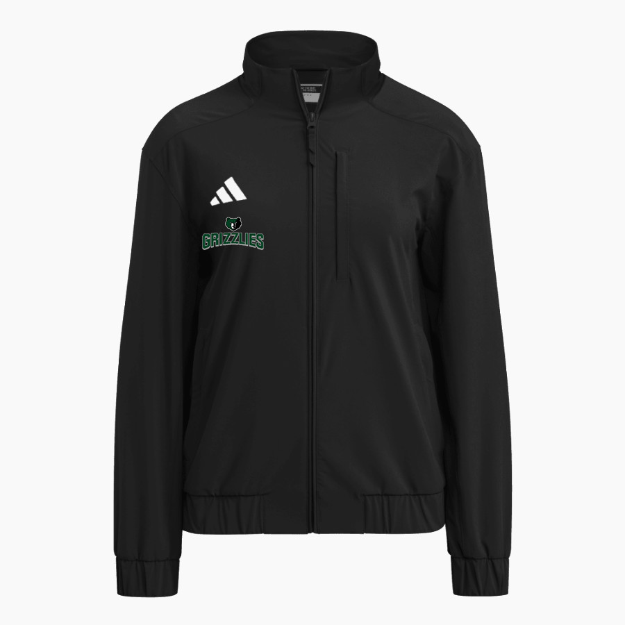 Pajaro Valley Grizzlies adidas Women's Full Zip Woven Travel Jacket