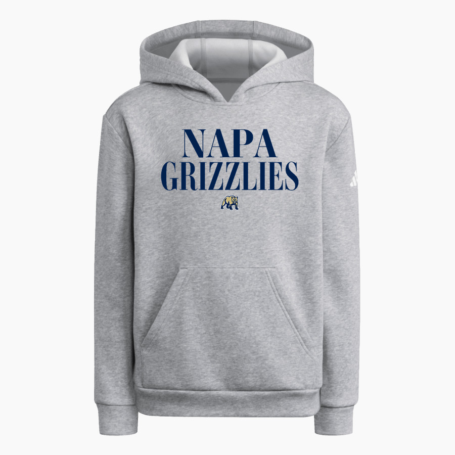 Napa Grizzlies adidas Youth Fleece Pullover Hood
