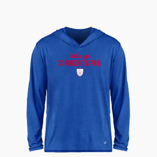 BSN SPORTS Youth Ultimate Long Sleeve Performance Hoodie Tee