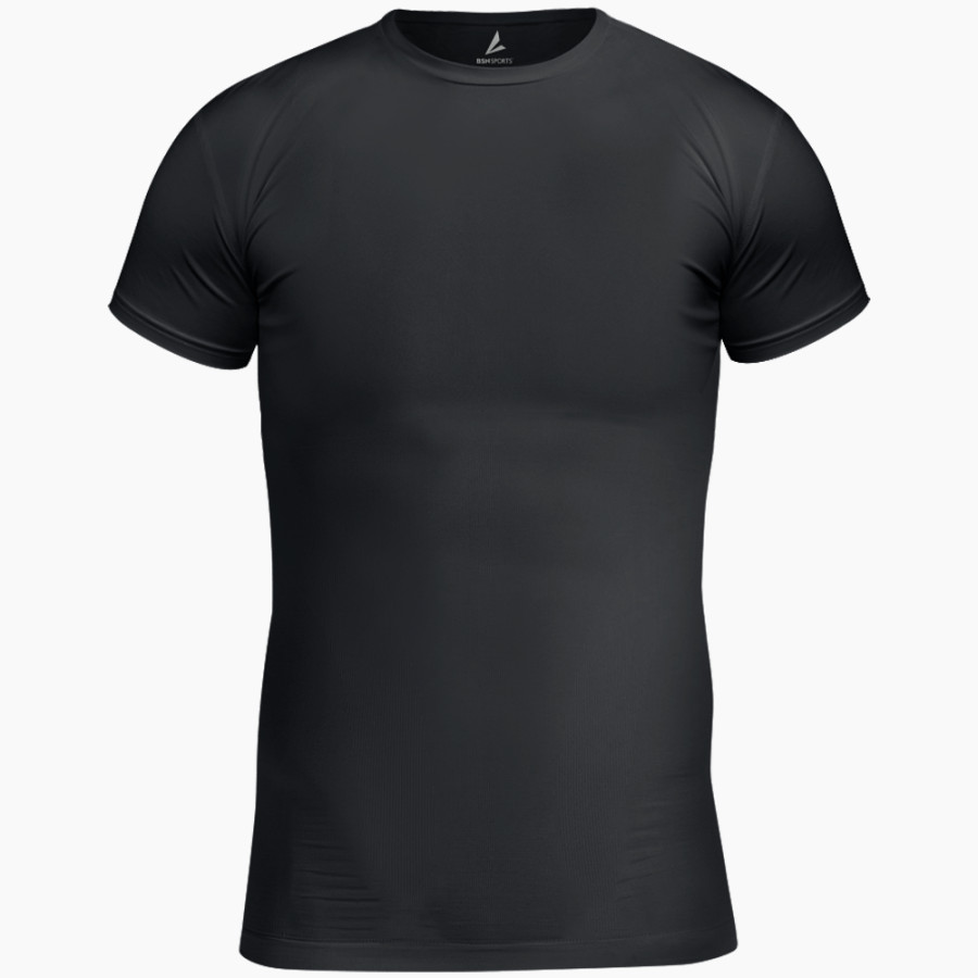 GROOM HIGH SCHOOL TIGERS BSN SPORTS Men's Short Sleeve Compression Top