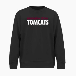 BSN SPORTS Men's Cotton Rich Fleece Crew Neck