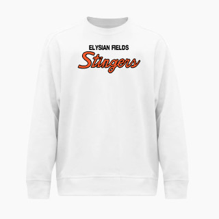 BSN SPORTS Men's Cotton Rich Fleece Crew Neck