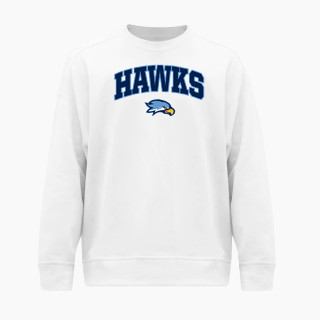 BSN SPORTS Men's Cotton Rich Fleece Crew Neck