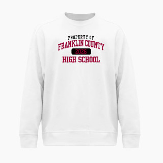 BSN SPORTS Men's Cotton Rich Fleece Crew Neck