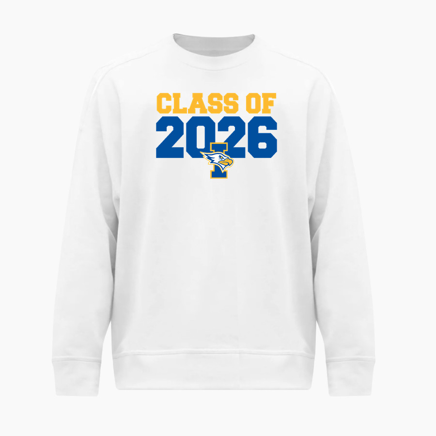 Irondequoit Eagles BSN SPORTS Men's Cotton Rich Fleece Crew Neck