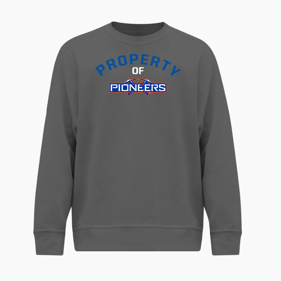 UW-Platteville PIONEERS ONLINE STORE BSN SPORTS Youth Cotton Rich Fleece Crew Neck