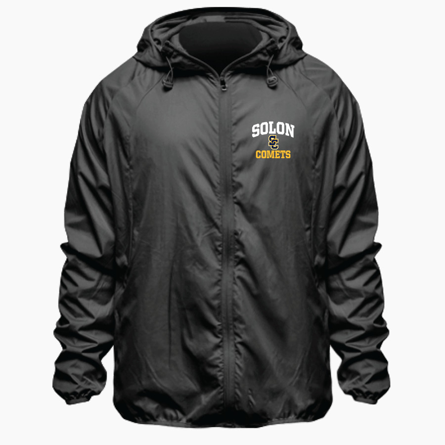 SOLON COMETS The Official Online Store BSN SPORTS Men's Full Zip Feather Weight Jacket
