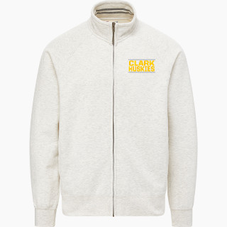 MV Sport Men's Vintage Fleece Track Jacket