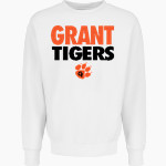 GRANT HIGH SCHOOL TIGERS MV Sport Men's Pro-Weave Crewneck Front Thumbnail