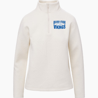 MV Sport Women's Zelda Zig Zag 1/4 Zip Pullover