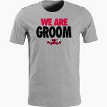 GROOM HIGH SCHOOL TIGERS Nike Men's Short Sleeve Cotton Crew T-Shirt Front Thumbnail