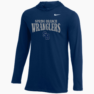 Nike Men's Dri-FIT Long Sleeve Hoodie Tee
