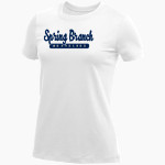 Spring Branch Wranglers Nike Women's Core Short Sleeve T-Shirt Front Thumbnail