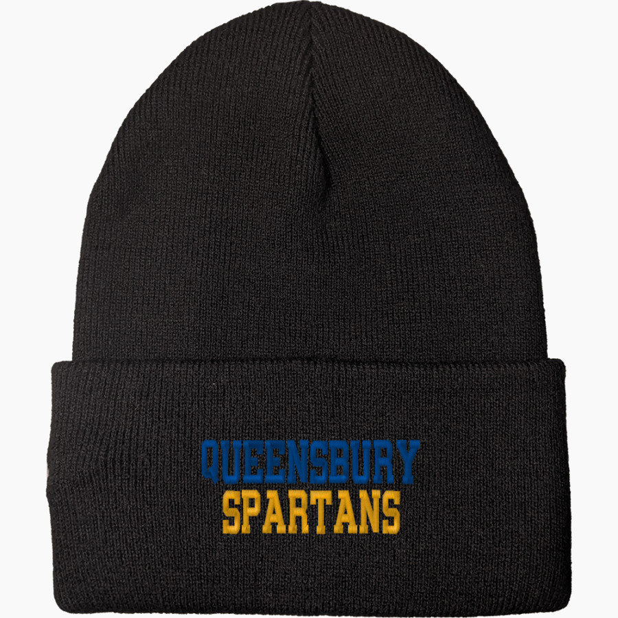 QUEENSBURY SPARTANS  Official Fan Gear Store Nike Cuffed Knit Beanie