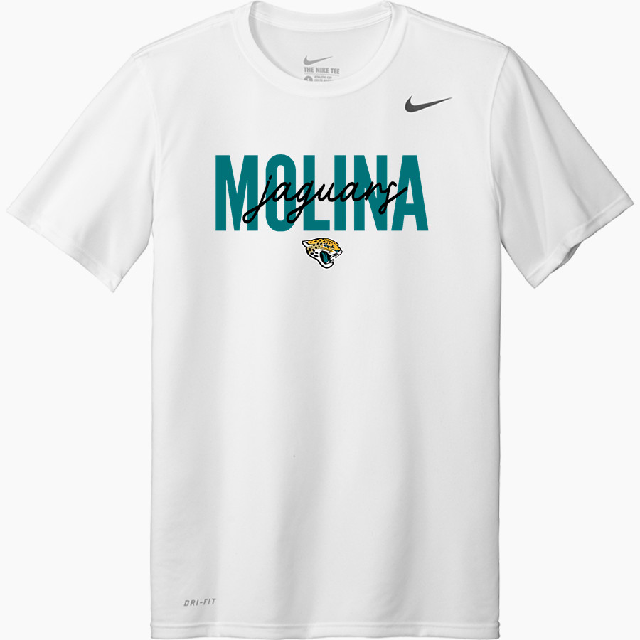 MOLINA HIGH SCHOOL JAGUARS Nike Men's Team Legend Short Sleeve Tee