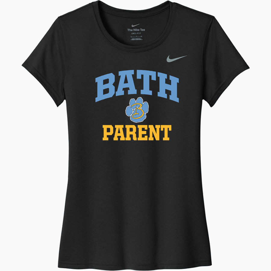 BATH HIGH SCHOOL WILDCATS Nike Women's Team Legend Short Sleeve Tee