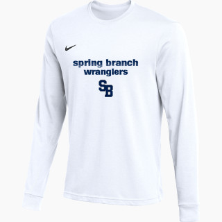 Nike Men's Team Primary Long Sleeve Tee