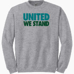 Spring Branch Wranglers Gildan Adult Heavy Blend Crewneck Sweatshirt Front Thumbnail