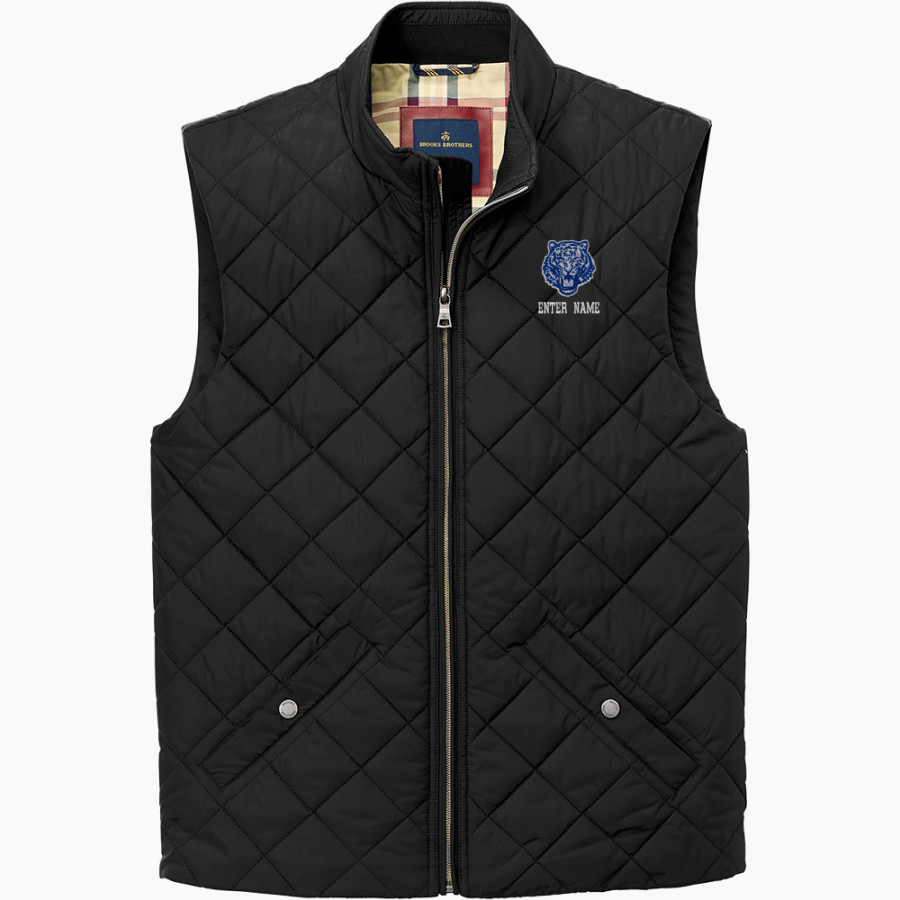 Trinity  Tigers Brooks Brothers Men's Quilted Vest