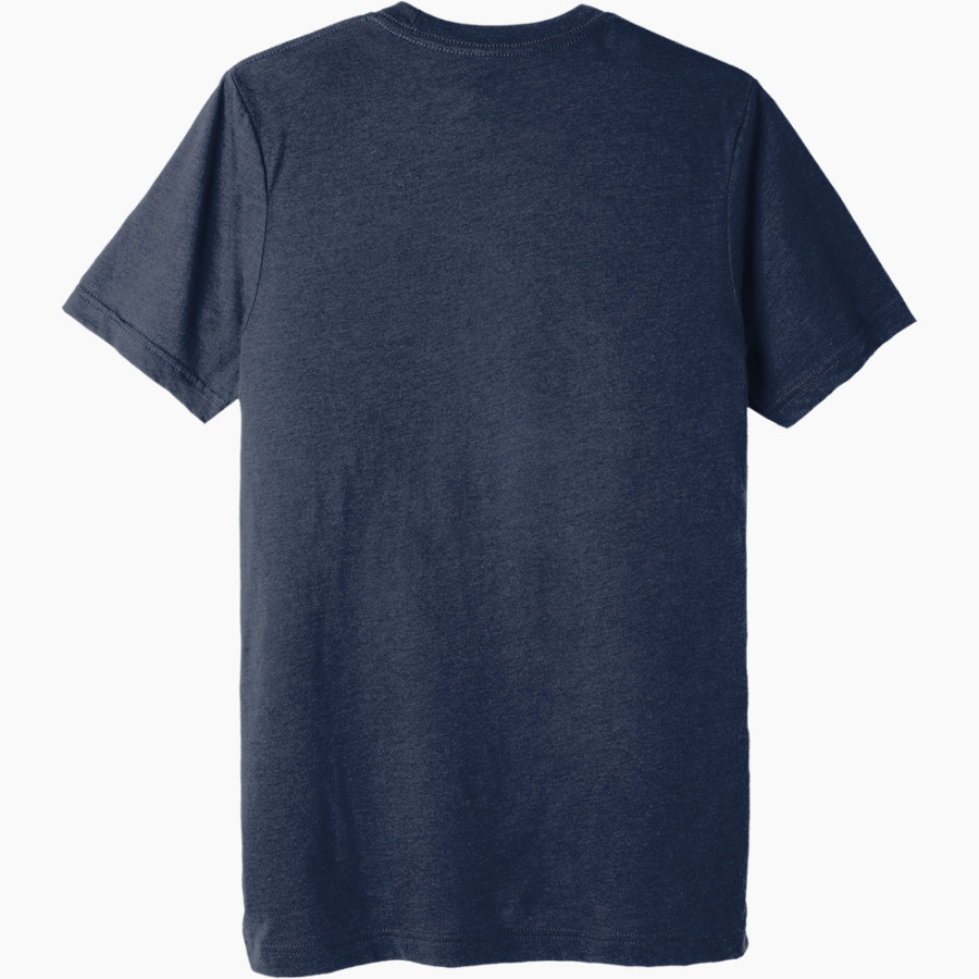 PLAINVIEW HIGH SCHOOL BULLDOGS BELLA+CANVAS Unisex Triblend Short Sleeve Tee