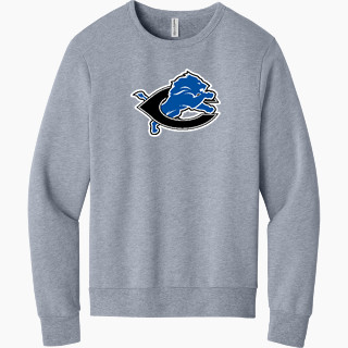 BELLA+CANVAS Unisex Sponge Fleece Classic Crewneck Sweatshirt