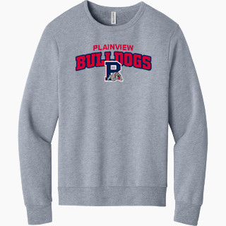 BELLA+CANVAS Unisex Sponge Fleece Classic Crewneck Sweatshirt