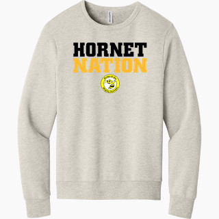 BELLA+CANVAS Unisex Sponge Fleece Classic Crewneck Sweatshirt