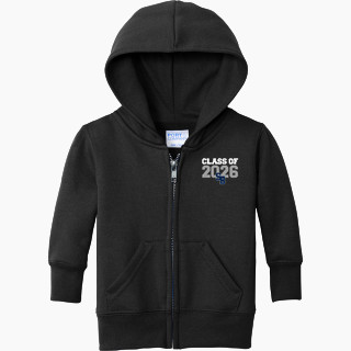 Port & Company Infant Core Fleece Full-Zip Hooded Sweatshirt
