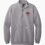 LAWRENCE HIGH SCHOOL LIONS Carhartt Men's Midweight 1/4-Zip Mock Neck Sweatshirt Front Thumbnail