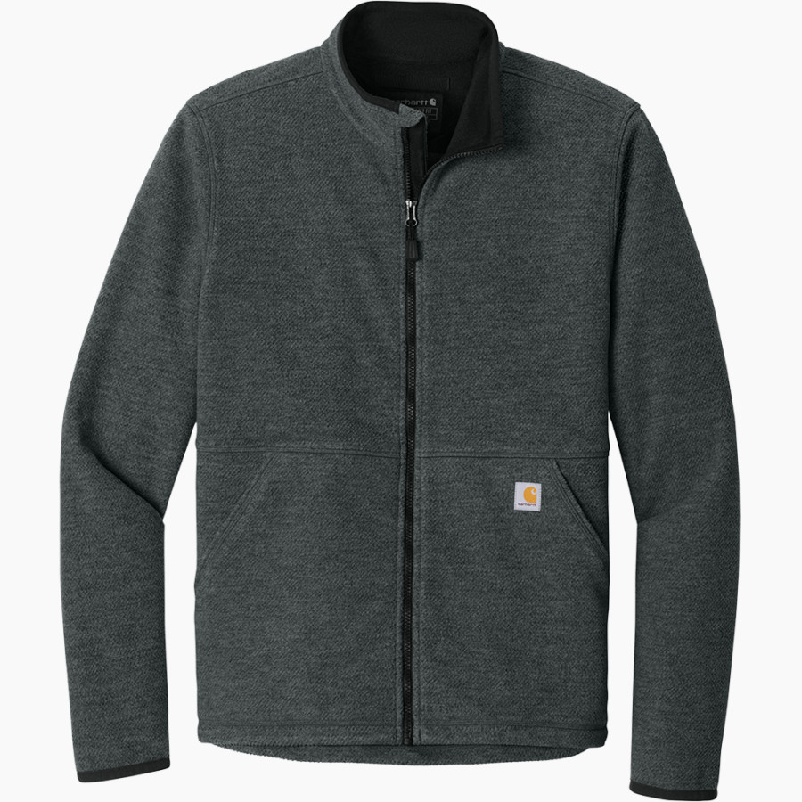 Imlay City Spartans Carhartt Men's Textured Full-Zip Fleece Jacket