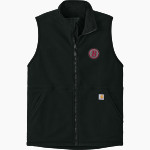 BOISE HIGH SCHOOL ONLINE STORE Carhartt Men's Textured Fleece Vest Front Thumbnail