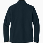 Boricua College  Carhartt Women's Textured Full-Zip Fleece Jacket Back Thumbnail