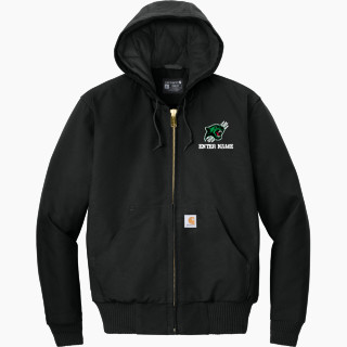 Carhartt Men's Quilted-Flannel-Lined Duck Active Jacket