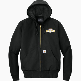 Carhartt Men's Quilted-Flannel-Lined Duck Active Jacket