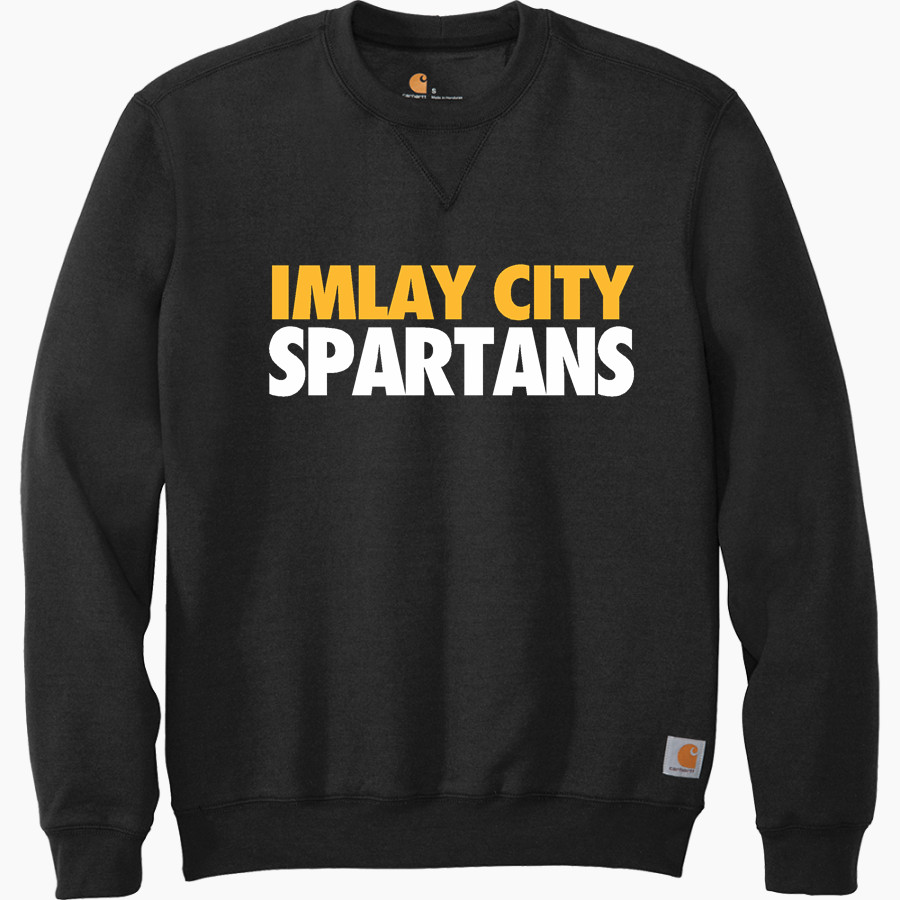 Imlay City Spartans Carhartt Men's Midweight Crewneck Sweatshirt