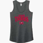 GROOM HIGH SCHOOL TIGERS District Women's Perfect Tri Racerback Tank Front Thumbnail