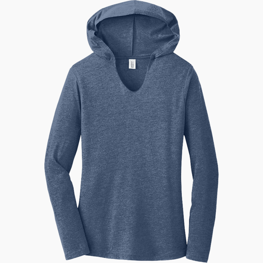 Spring Branch Wranglers District Women's Perfect Tri Long Sleeve Hoodie