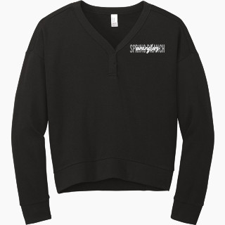 District Women's Perfect Tri Fleece V-Neck Sweatshirt