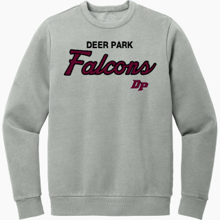 District Men's Vintage Wash Fleece Crewneck Sweatshirt