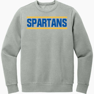District Men's Vintage Wash Fleece Crewneck Sweatshirt