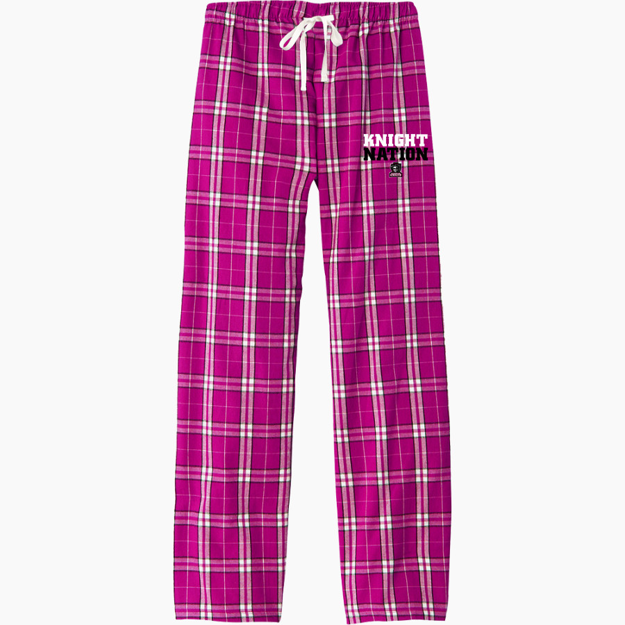 Lansingburgh Knights The Official Online Store District Women's Flannel Plaid Pant