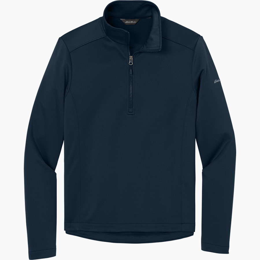 Spring Branch Wranglers Eddie Bauer Men's Smooth Mid Layer Fleece 1/2-Zip