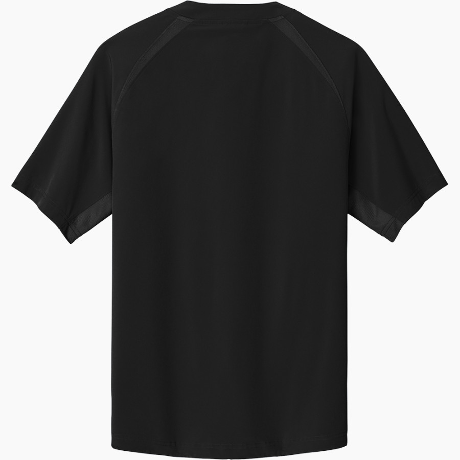 PLAINVIEW CHRISTIAN ACADEMY EAGLES Sport-Tek Men's Repeat 1/2-Zip Short Sleeve Jacket