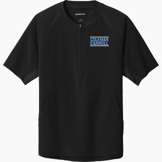 Sport-Tek Men's Repeat 1/2-Zip Short Sleeve Jacket
