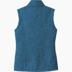 HOOKS HIGH SCHOOL HORNETS Port Authority Women's Sweater Fleece Vest Back Thumbnail