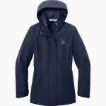 Providence Academy LIONS ONLINE STORE Port Authority Women's C-FREE Rain Jacket Front Thumbnail