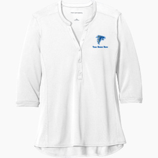 Port Authority Women's UV Choice Pique Henley