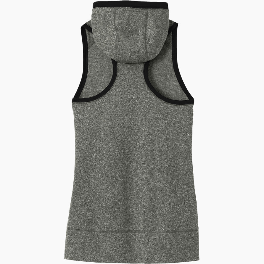 Schuylerville Horses New Era Women's Heritage Blend Hoodie Tank