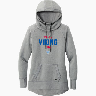 New Era Women's Tri-Blend Fleece Pullover Hoodie