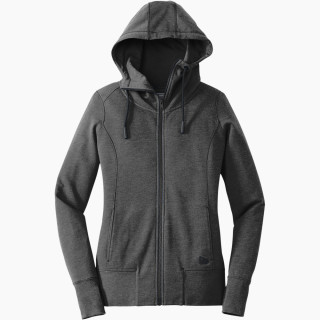 New Era Women's Tri-Blend Fleece Full-Zip Hoodie